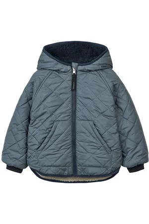 Liewood Termo/Fleecejakke - Jackson - Vendbar - Whale Blue Multi