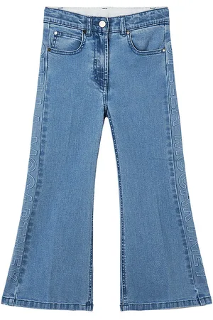 Stella McCartney Jeans - LyseblÃ¥ m. Logo