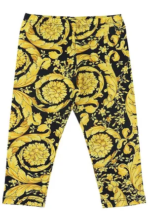 VERSACE Leggings - Baroque - Sort/Guld