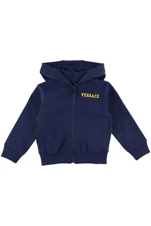 VERSACE Cardigan - Navy m. Guld