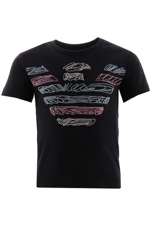 Emporio Armani T-shirt - Navy m. Logo
