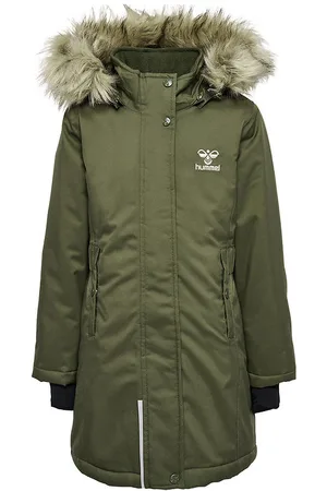Hummel Vinterjakke - hmlAlma Tex - Olive Night