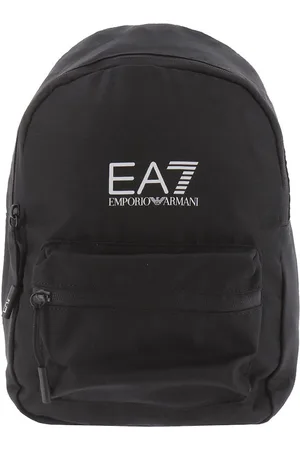 EA7 BÃ¸rnehavetaske - Sort m. Hvid