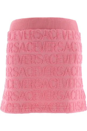 VERSACE Nederdel - FrottÃ© - Flamingo