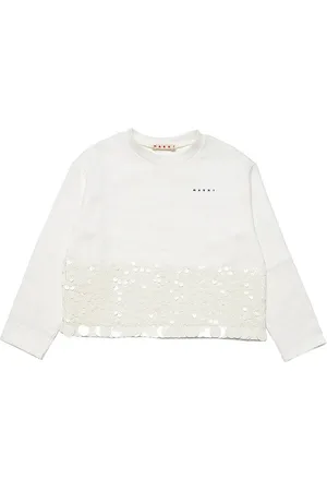 Marni Sweatshirt - Off White m. Pailletter