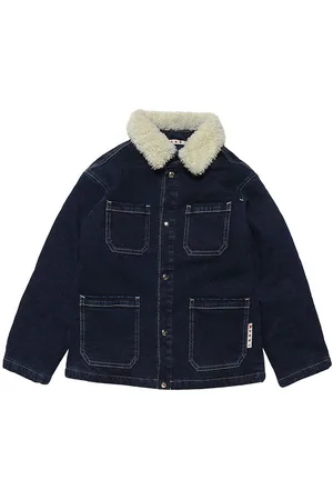 Marni Denimjakke m. For - Navy