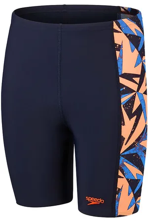 Speedo Badebukser - Hyper Boom Panel Jammer - BlÃ¥/Orange