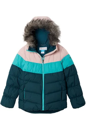 Columbia Dynejakke - Arctic Blast II - Rosa/Turkis/BlÃ¥