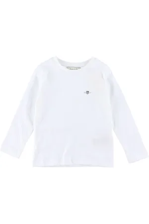 GANT Bluse - Shield - Hvid