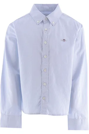 GANT Skjorte - Shield Oxford - Capri Blue