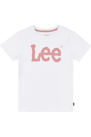 Lee T-shirt - Wobbly Graphic - Bright White