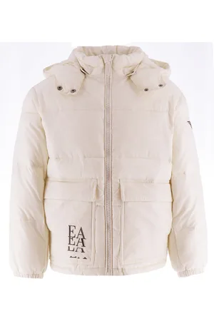 Emporio Armani Dynejakke - Off White