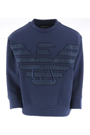 Emporio Armani Sweatshirt - Insegna Blue m. Logo