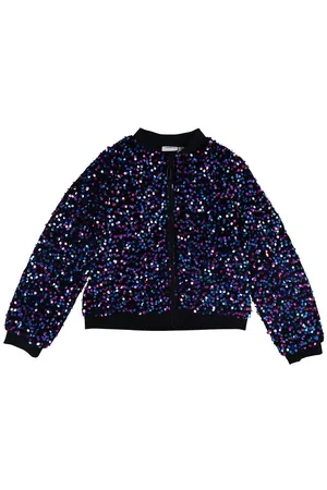NAME IT Cardigan - NkfRunica - Black m. Palietter