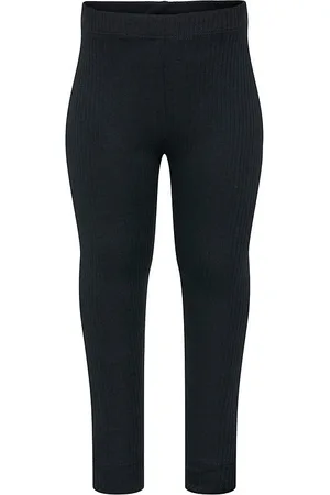 Hummel Leggings - Rib - hmlRene - Sort