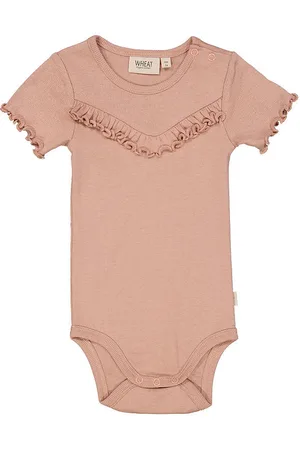 WHEAT Body k/Ã¦ - Rib - Rose Down m. FlÃ¦se