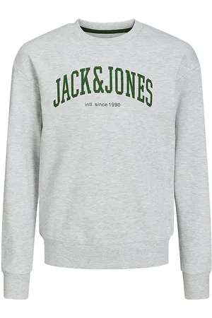 JACK & JONES Sweatshirt - JjeJosh - Noos - White Melange