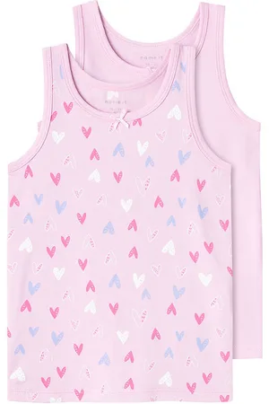 NAME IT UndertrÃ¸je - Noos - NmfTank Top - 2-pak - Pink Lavender