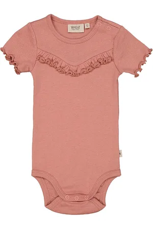 WHEAT Body k/Ã¦ - Rib - Old Rose m. FlÃ¦se