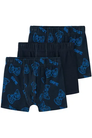 NAME IT Boxershorts - Noos - NmmTights Gamer - 3 pak - Dark Sapp