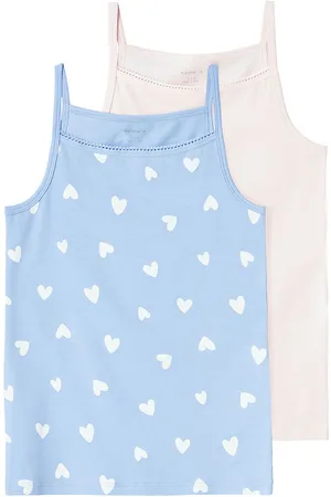 NAME IT UndertrÃ¸je - Noos - NkfStrap Top - 2-pak - Serenity