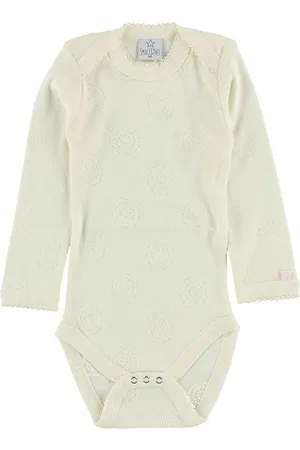Smallstuff Body - L/Ã - Creme m. HulmÃ¸nster