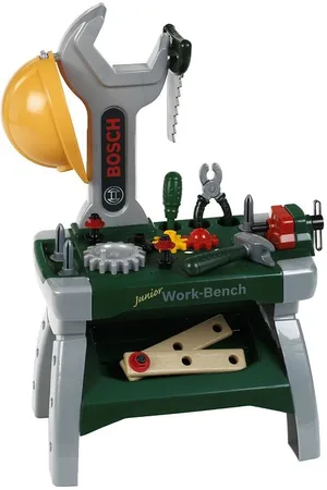 Bosch ArbejdsbÃ¦nk - LegetÃ¸j - MÃ¸rkegrÃ¸n