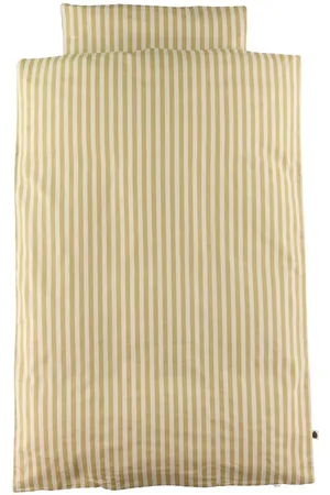 Pine Cone SengetÃ¸j - Junior - Mustard Stripe