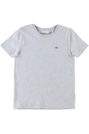 GANT T-shirt - Shield - Light Grey Melange