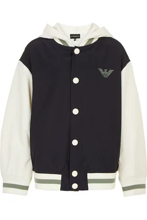 Emporio Armani Jakke - Navy m. Off White