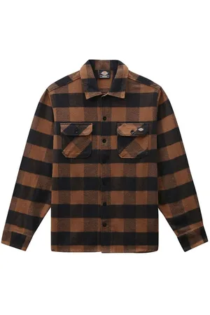Dickies Skjorte - Sacramento - Brun m. Tern