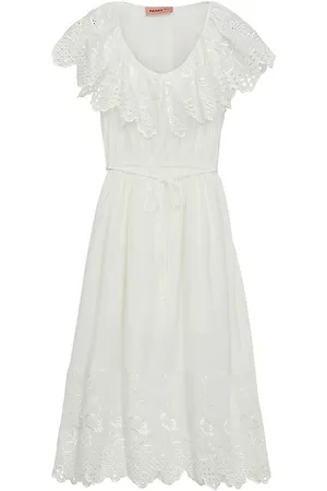 Designers Remix Kjole - Vera Broderie - Cream