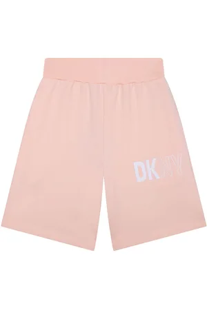 DKNY Sweatshorts - Rosa m. Hvid