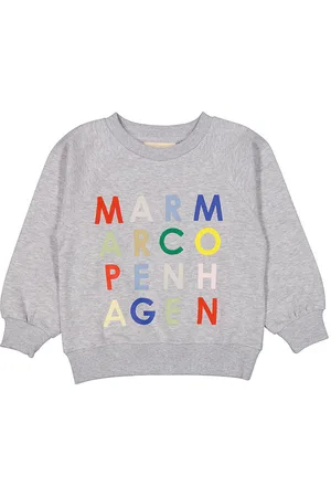 Marmar Copenhagen Sweatshirt - Theos - Multicol Letters