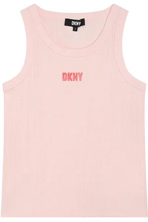 DKNY Tanktop - Rib - Rosa
