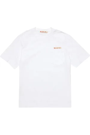 Marni T-shirt - Hvid m. Lomme