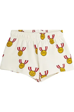 Mini Rodini Sweatshorts - Medals - Beige