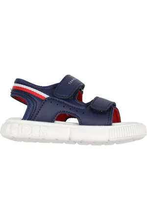 Tommy Hilfiger Sandaler - Stripes Velcro - BlÃ¥
