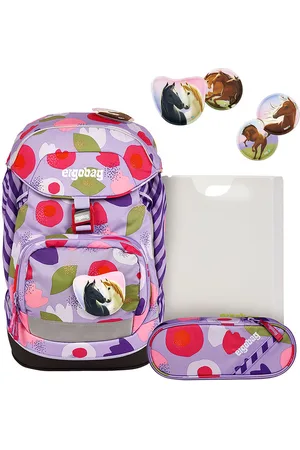 Ergobag Skoletaske - Prime - Flower PowBear