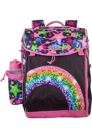 Jeva Skoletaske - Intermediate - Shimmer Rainbow