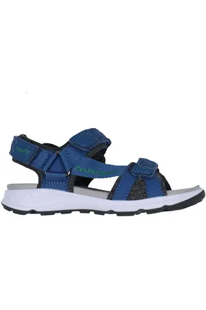 Superfit Sandaler - Criss Cross - BlÃ¥/GrÃ¸n