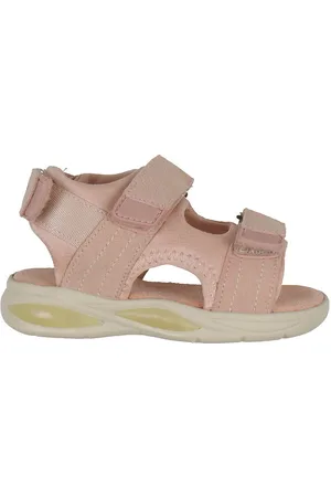EN FANT Sandal m. Velcro - Misty Rose m. Lys