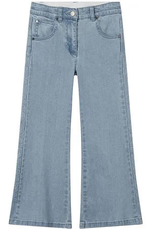 Stella McCartney Jeans - LyseblÃ¥ m. Logo