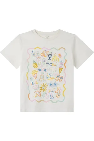 Stella McCartney T-shirt - Hvid/Pastel