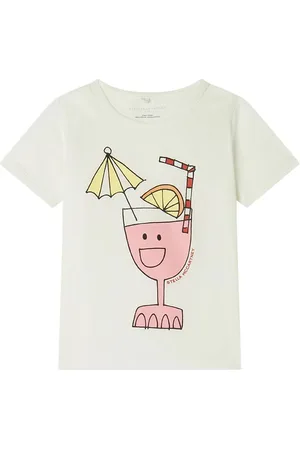 Stella McCartney T-shirt - Hvid m. Drink