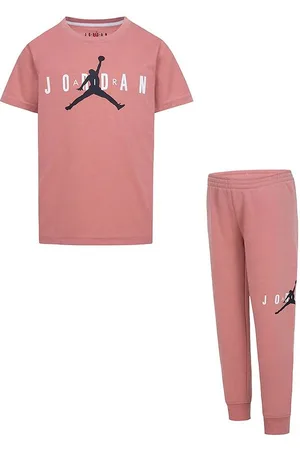 Jordan SÃ¦t - Sweatpants/T-Shirt - Sustainable - Red Stardust