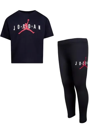 Jordan SÃ¦t - T-shirt/Leggings - Sustainable - Sort