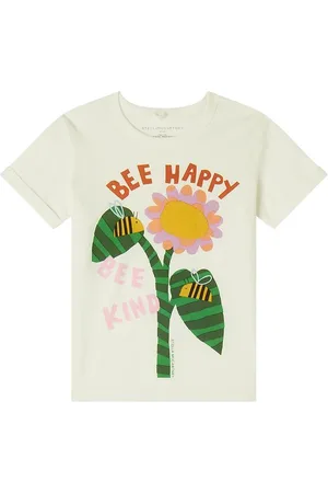 Stella McCartney T-shirt - Hvid m. Blomst