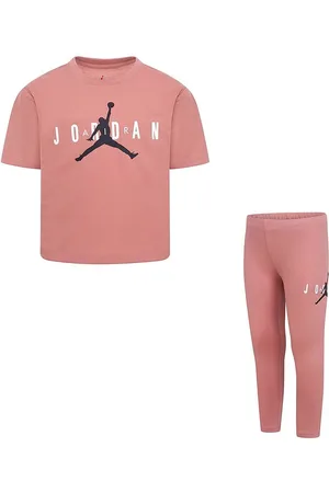 Jordan SÃ¦t - T-Shirt/Leggings - Sustainable - Red Stardust