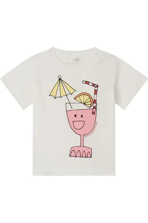 Stella McCartney T-shirt - Hvid m. Drink